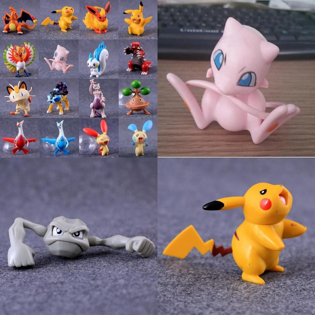 Pokmon Action Figures Pvc Collectibles Detailed 5-8cm Featuring Popular Characters