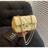 Rhombus chain bag women's new summer niche shoulder messenger bag versatile small square bag