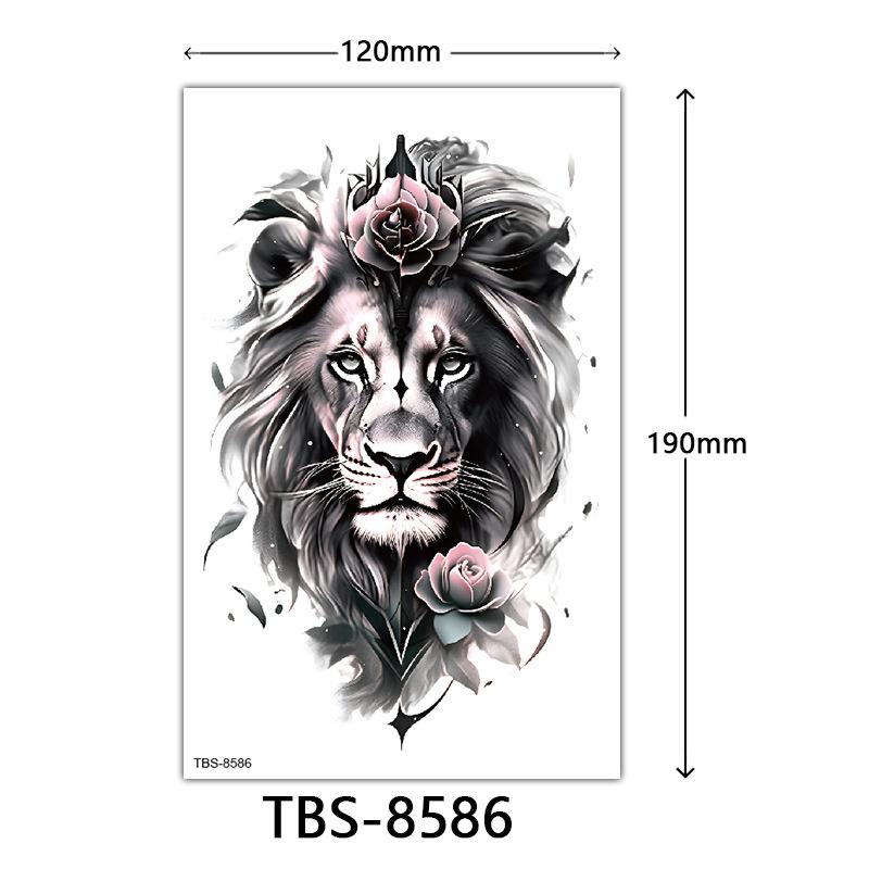 Waterproof Tattoo Sticker, Totem Character Animal Tattoo Sticker Tattoo