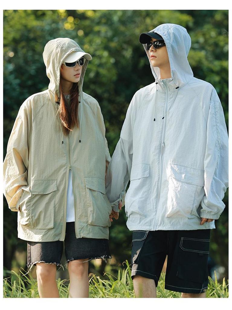 Unisex UPF50+ Quick-Dry Outdoor Sports Jacket – Insect-Resistant, UV-Proof, Breathable