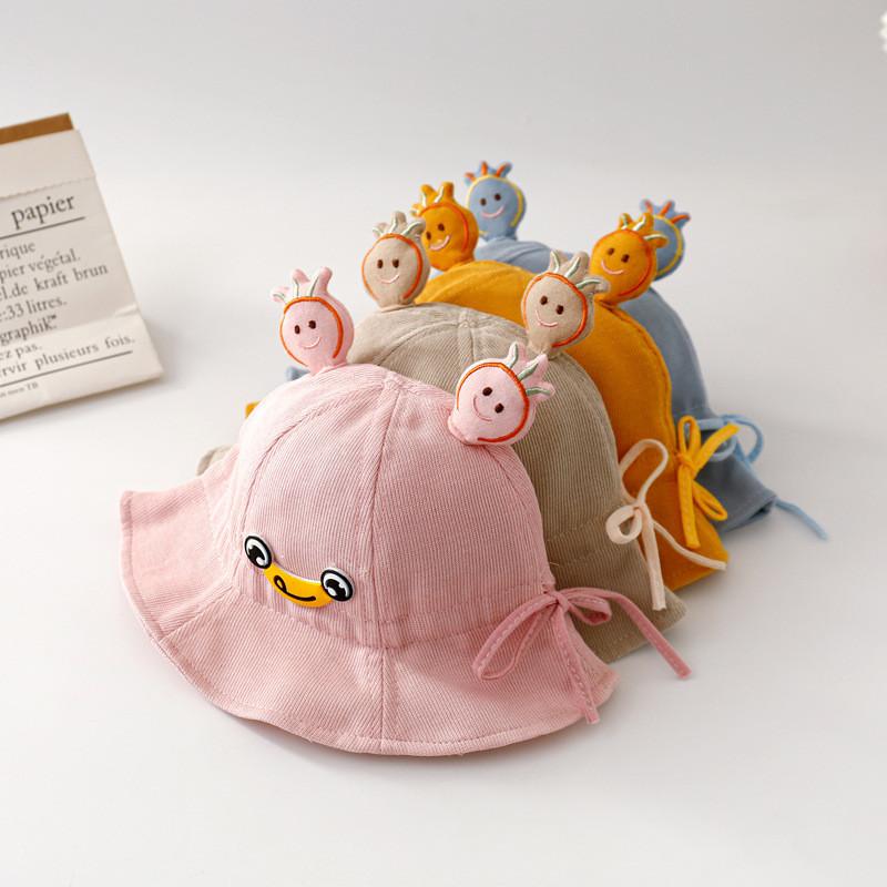 Cute Banana Eyes Sun Hat For Infants Cotton Fisherman Cap For Baby Boys And Girls