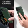 Custodia con staffa per cinturino da polso con cordino di lusso per Samsung Galaxy Z Flip 3 4 flip Zflip 4 3 Flip4 Supporto per anello magnetico Cover in puro colore