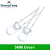 10/20/100 Stück LED Transparent Rund 3MM 5MM Super Hell Wasser Klar Grün Rot Weiß Gelb Blau Licht LED Glühbirnen Leuchtdiode
