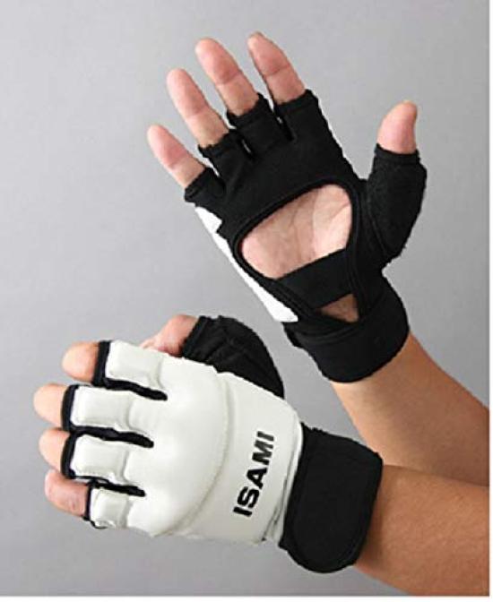 ISAMI Hand Guard for Full Contact Karate Knuckle (Small, Width 7.6cm)