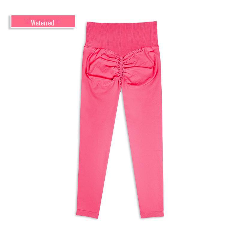 European & American DFYNE Seamless Yoga Fitness Trousers - Hip-Lifting, Tight Fit.