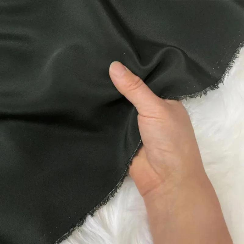 Einfarbig 100% Maulbeerseide 30 Momme Schwerer Seidenkrepp de Chine Stoff Seiden Schwerer Krepp Stoff für Bekleidung Kleider Hosen