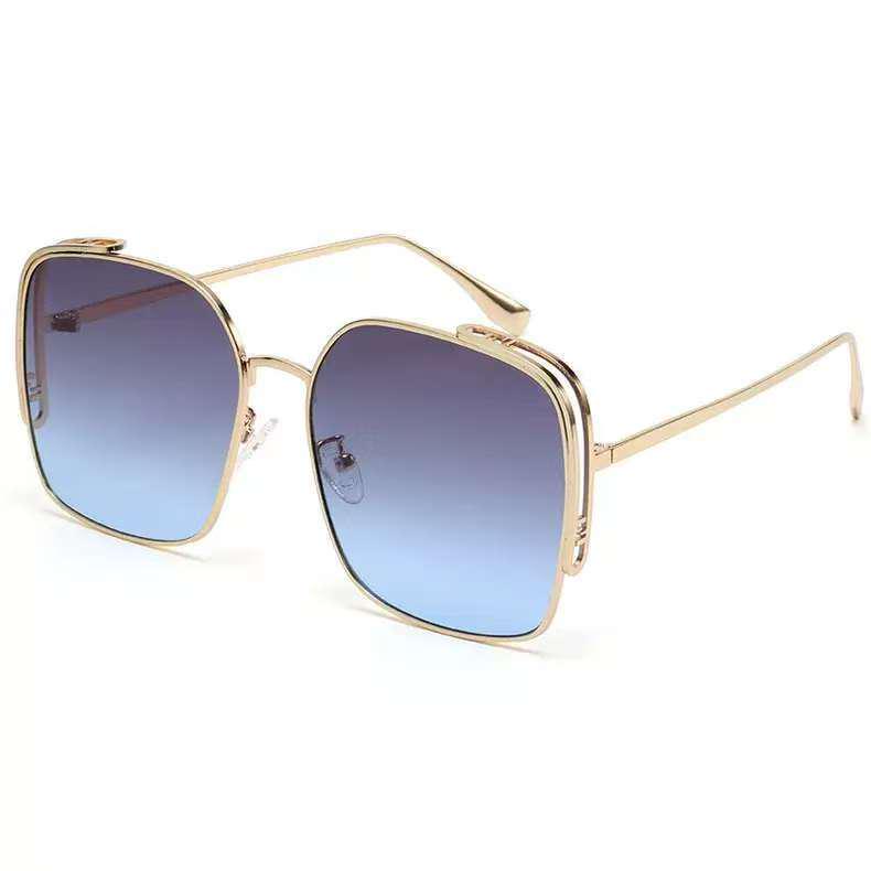 

Стильные двуцветные унисекс солнцезащитные очки: Модно для женщин и идеально для мужского вождения