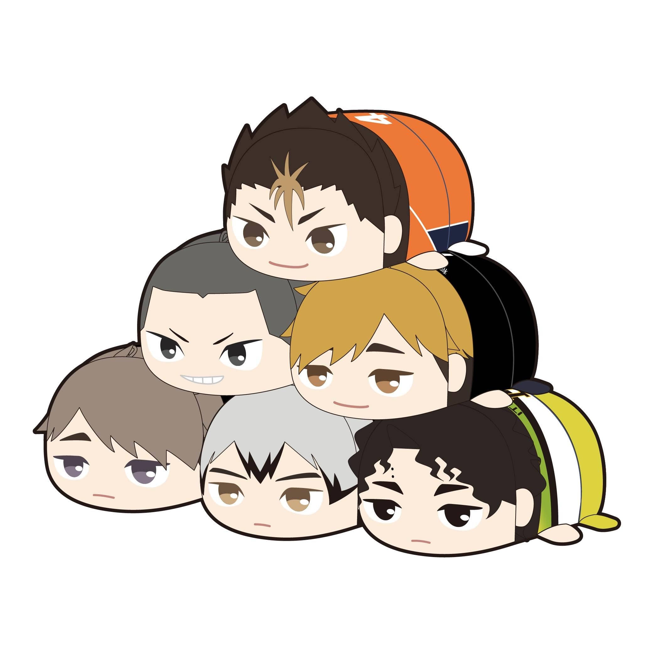 

Potekoro Mascot 3 КОРОБКИ Haikyu!!
