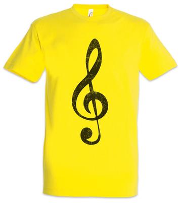 Modernes Schlüssel T-Shirt Cameron Fun Tucker Familie Musiklehrer Symbol Zeichen