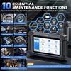 D5 OBD2 Scanner, Car Diagnostic Tool with 10 Resets, EPB, Throttle Relearn, ABS Bleed, Check Engine Light Reader, Free Update