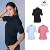 MILLET GOLF [3Pack] Wrinkle-Free Women'S Short Sleeve Shirt