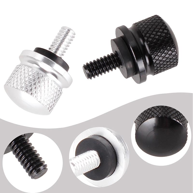 Motorcycle Rear Fender Seat Bolt Screw Nut Tab Cover For Softail Touring Motorbikes 96-Up Billet Aluminum Parts