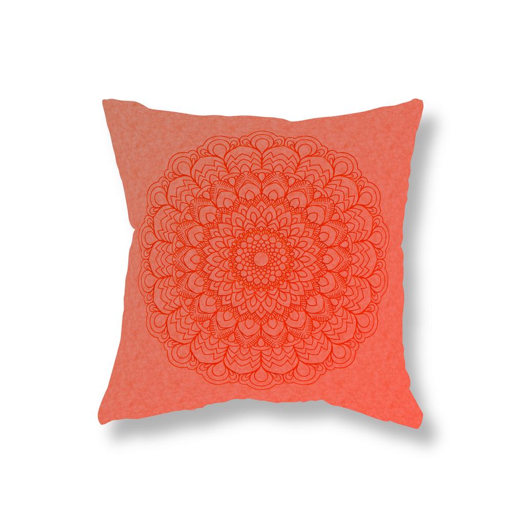 Colorful Mandala Geometric Print Throw Pillow Cover Sofa Decor Room Office Game Chair Cushion Cover Home Decor Pillow Cover