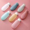 4Pcs Travel Botttle Refillable Bottles Soft Lotion Shampoo Bottle Empty Cosmetic Containers PP Squeeze Tube Makeup Tools