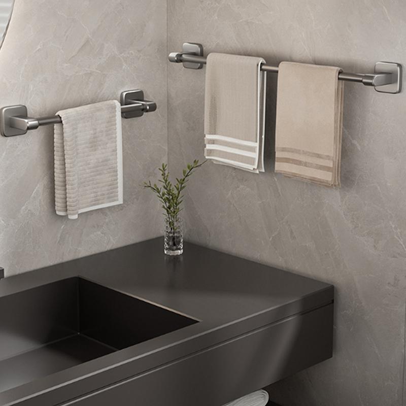 30/40/50Cm Self-Adhesive Bathroom Towel Rack Holder Without Drilling Kitchen Cabinet Dishcloth Rack Hand Towel Hanger Rod