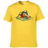 Summer Cotton T-Shirt Rubik's Cube Print T Fun Fashionable T-Shirt Tops Unisex Men's Short Sleeve Cool European Size T-Shirt