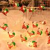 2M 20LED Santa Claus Sněhulák Los Girlanda Světelný řetěz Vánoční dekorace pro domov 2025 Vánoční ozdoby Navidad Nový rok
