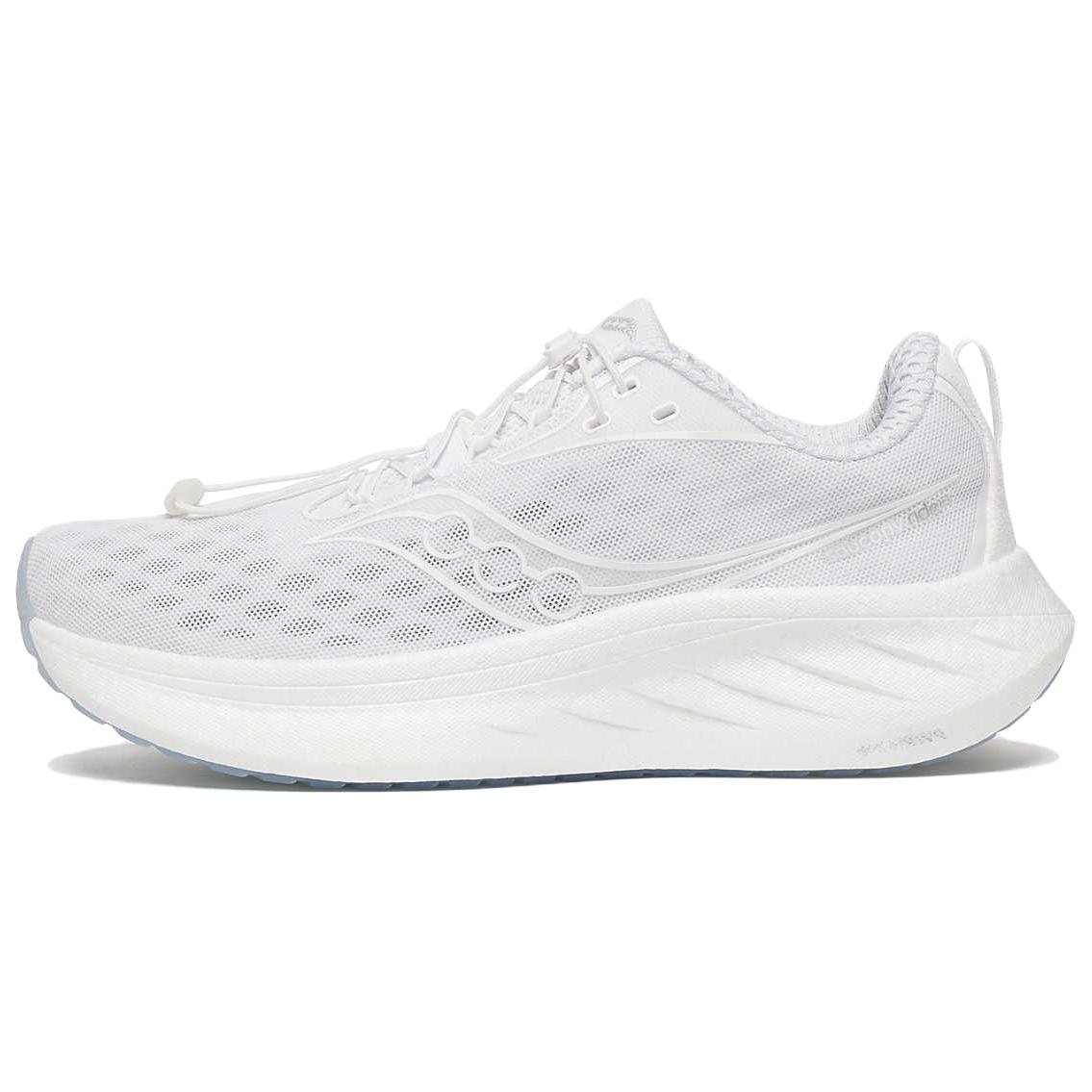 

Saucony Ride Yutu 18 Slip Resistant Abrasion Resistant Low top Running Shoes Unisex White Saucony S11002-500 37.5 белый