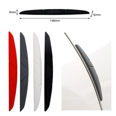 Silicone Car Door Bumper Protector Strip Guard Corner Protection Strips Scratch Protector Blade Anti-collision Auto