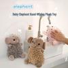 Cartoon Elephant Chenille Plush Toy & Absorbent Hand Towel