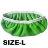 1-8PCS Thickened Elastic Band Flat Mop Cloth Coral Fleece/Microfiber/Chenille Replacement Rotary Mop Cleaning Pad for Bathroom