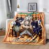 Fairy Tail Adventure Customize Text Blanket Cozy Customizable Blanket Ultra-Soft for Bedding Living Room Picnics Bed Four Seasons Multipurpose