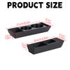 Car Cup Holder ABS For Mercedes W201 190E Double Coffee Beverage Cup Holder