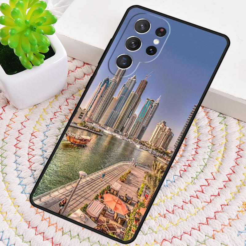 Pyramider Taj Mahal Dubai Telefonfodral För Samsung Galaxy note 10 pro S26 S25 S24 S23 S22 Ultra Plus S21 FE S20 Stötsäkert Fodral
