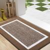 Olanly Durable Door Mat Family Anti-slip Carpet Floor Indoor Mat Absorbent Entrance Door Mats Dirt Resistant Easy to Clean Rug