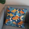 2D Colorful Birds Pattern Decorative Pillow Cover Pattern Cushion Cover Suitable For Sofa Bedroom Car Pillow Cover
