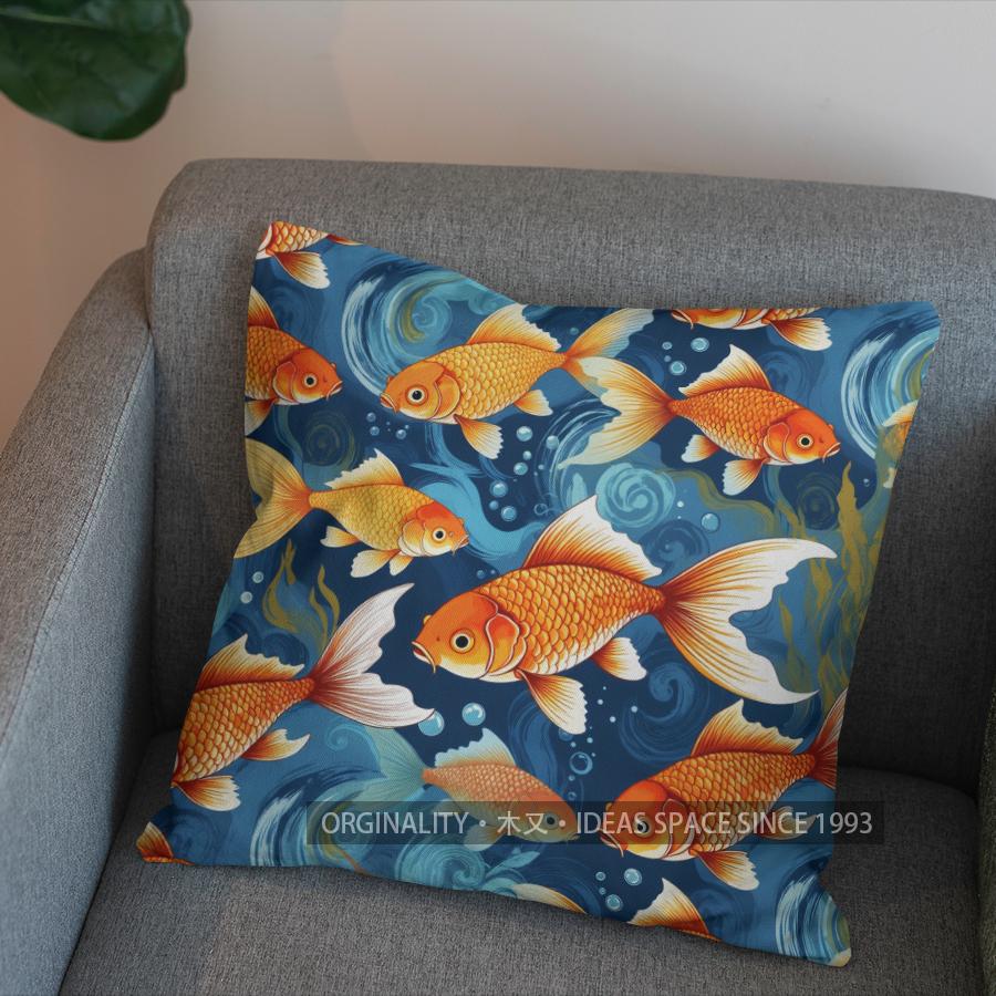 2D Colorful Birds Pattern Decorative Pillow Cover Pattern Cushion Cover Suitable For Sofa Bedroom Car Pillow Cover