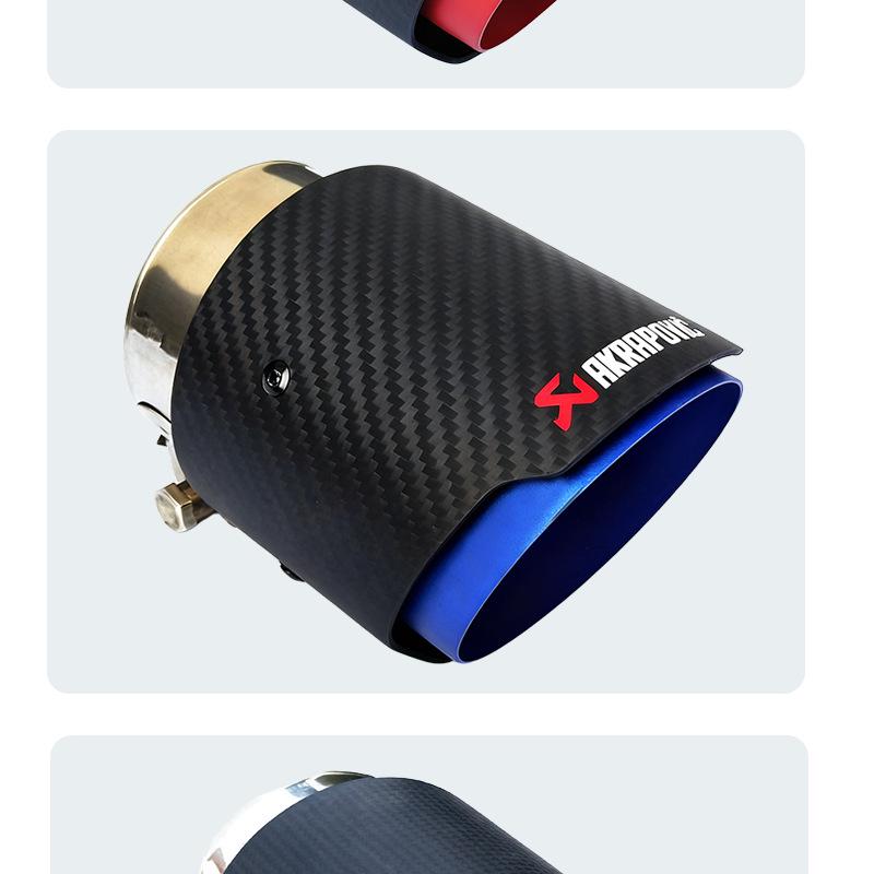 Mazda 3 (2020-2022) Mod d'échappement d'embout Angkesaila en fibre de carbone