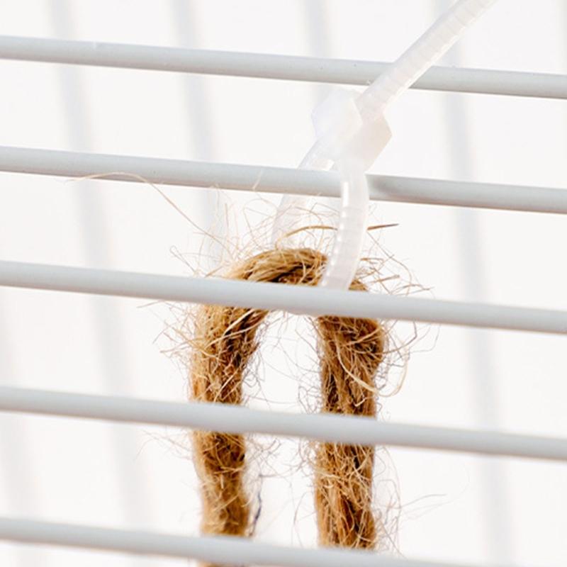 Summer Straw Weaving Pet Birds Nest Hamster Squirrels Breeding Nest Crafts Delicate Bird House Pendant for Yard Garden