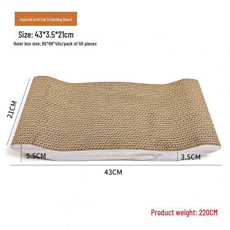 

Очень большой многофункциональный диван-гнездо с защитой от царапин и кошачьих царапин - прочный, устойчивый к царапинам, без перхоти Cat Scratch Board