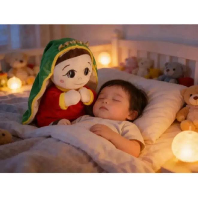 New Virgin Plush Toy New Design Maria That Breathe Lights And