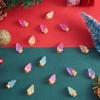 10 / 20PCS Luminous Christmas Tree Glow In Dark Mini Resin Decor Ideal For Random Color DO-IT-YOURSELF Fairy Garden Party Present