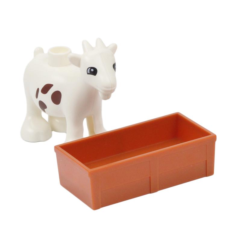 

Совместимые кирпичи, большие строительные блоки для фермы, аксессуары для украшения растений, забор, деревья, трава, фруктовый набор, детские игрушки для сборки, подарок