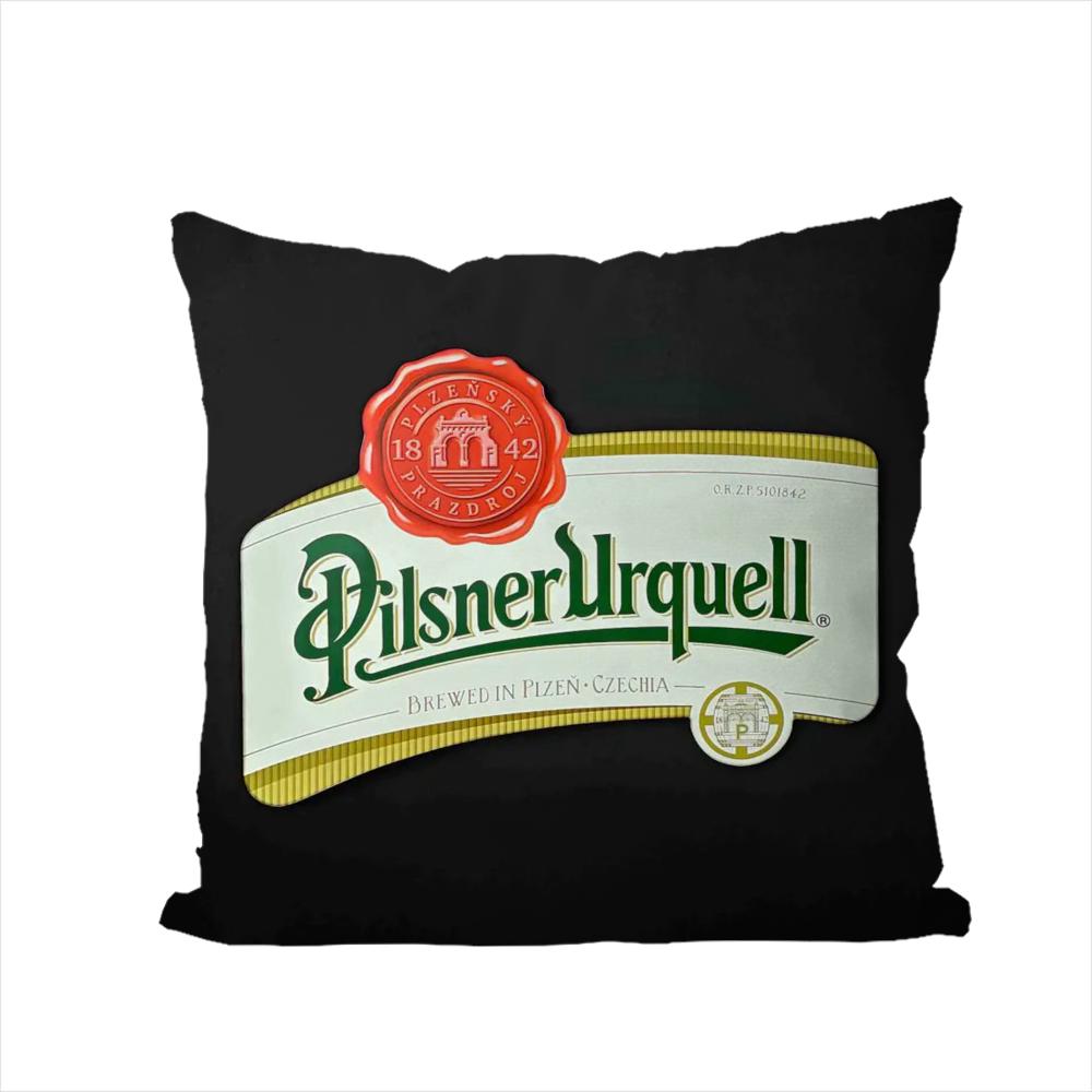 

PPilsner Pillow Case For Car Sofa Decorative Home Doublesided Print Plush Square Throw Pillow Cushion Cover 30x30cm
