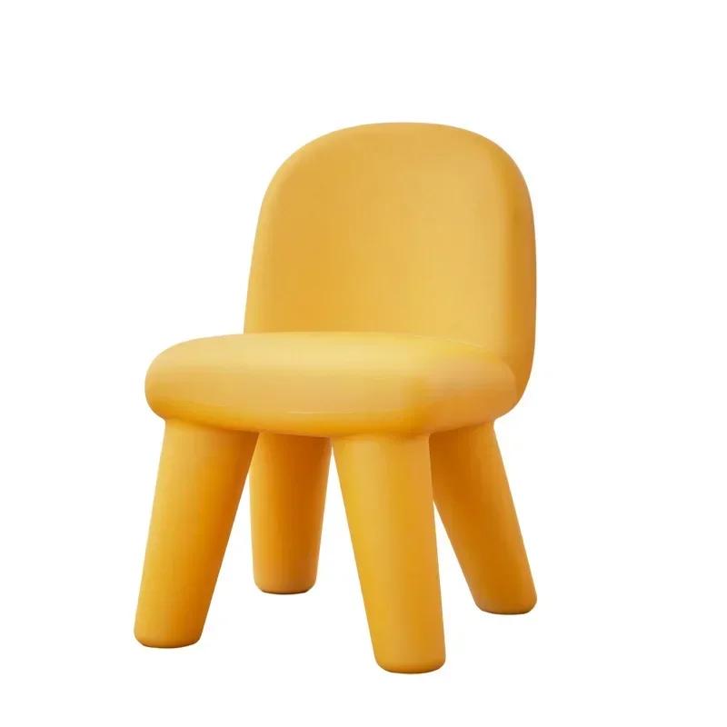Creative Color Mushroom Dining Chair Thickened Design Can Be Used For Living Room Lounge Chair Bedroom Household Plastic Stool