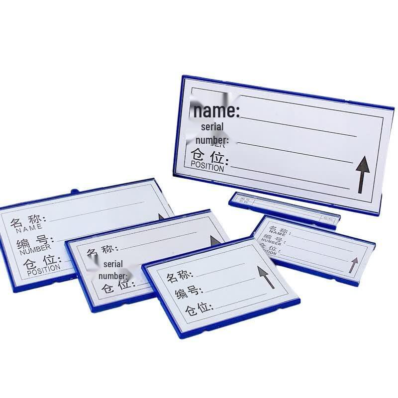 Magnetic Shelf Location Labels