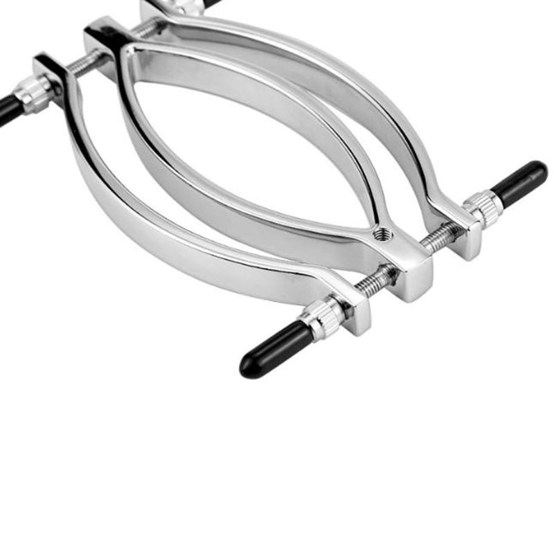 Pussy Clamps,Opens Up Labia Lips Vaginal Expander,Expose Clit Vagina Expansion,Clitoris Clip,Slave Sex Toys For Couples