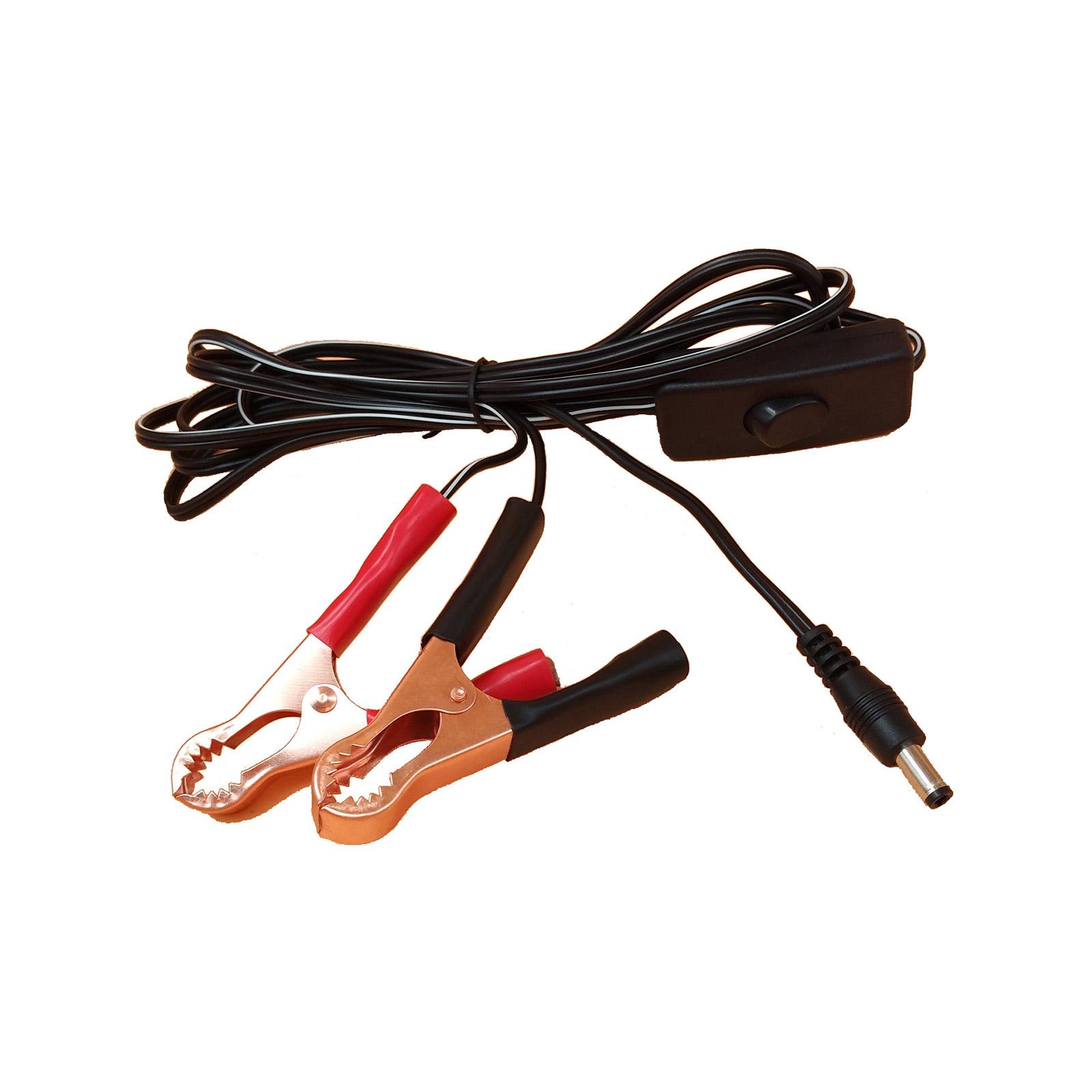 

Долговечный двойной зажим-крокодил на штекерный разъем 5,5x2,1 мм кабель питания для электронного устройства 1В-36В 118,11 дюйма