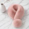 Plush Neck Warmer Snood Thickened Winter Neck Wrap Fashion Fur Collar Trim  Autumn Winter
