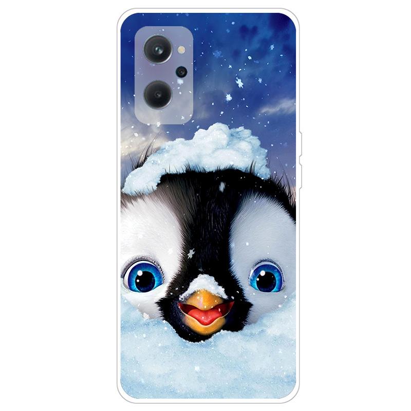 För Coque realme 9i Fodral Stötsäker Mjuk silikon TPU Baksida För oppo realme 9i 9 i i9 Realme9i Telefonfodral 9i Söt tecknad film