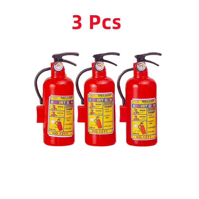 Child Funny Mini Fire Extinguisher Toys Whole Person Prank Gift  Water Gun Spray Water Children Firefighters Professional Props