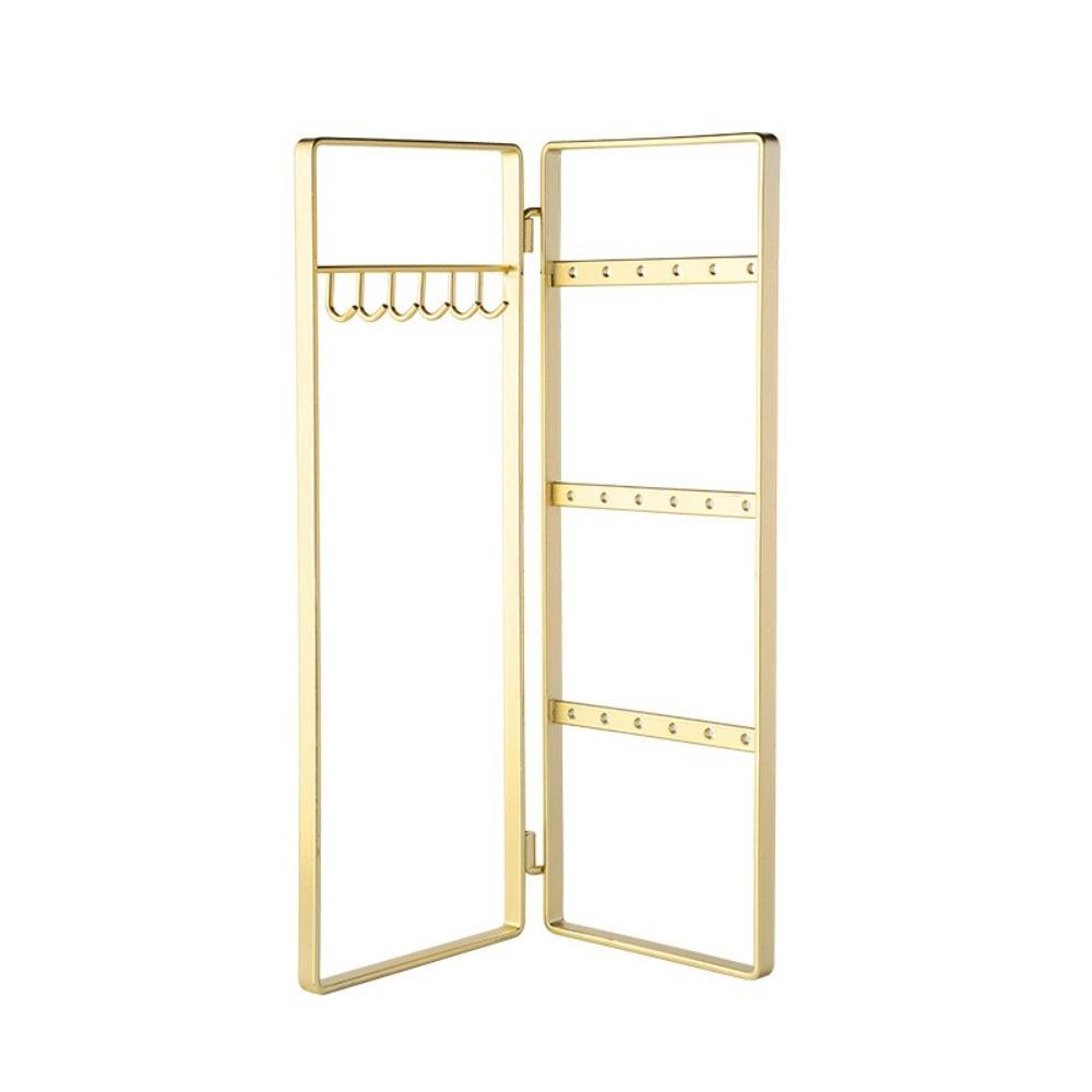 Nordic Style Jewelry Rack Foldable Earrings Storage Shelf Necklace Display Stand  Counter