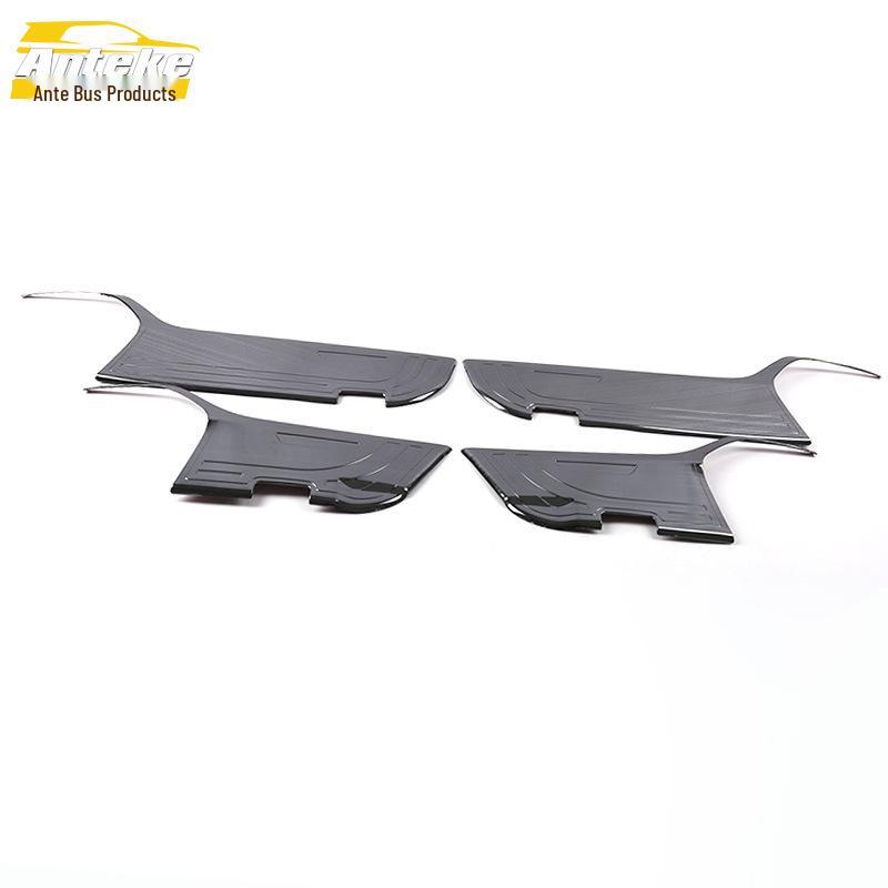 Land Cruiser Stainless Steel Anti-Kick Sequin Armrest Box Decorative Stickers