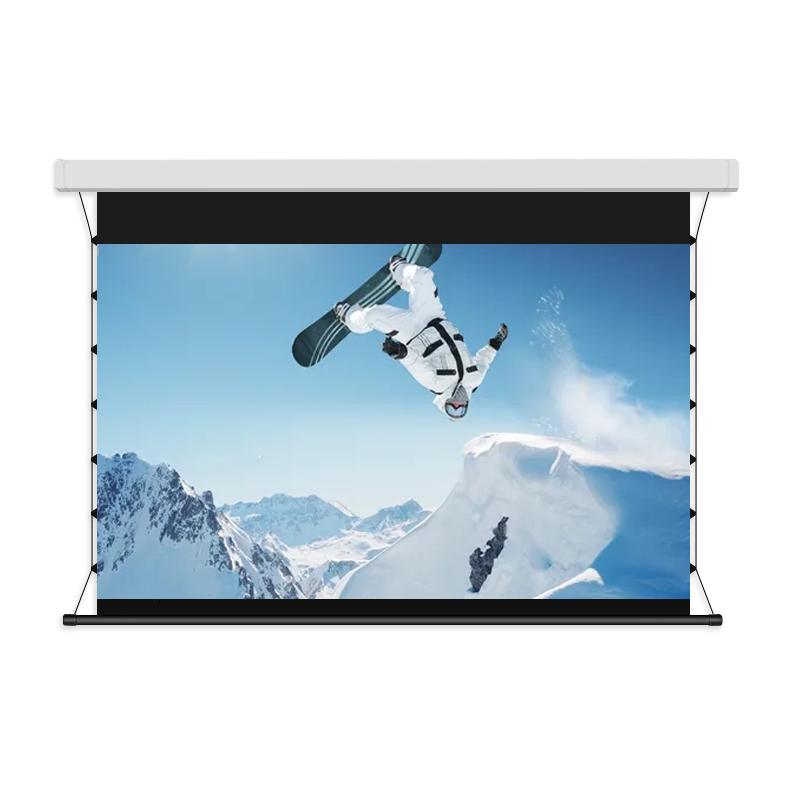 JINGMI Motorized In-Ceiling Projector Screen