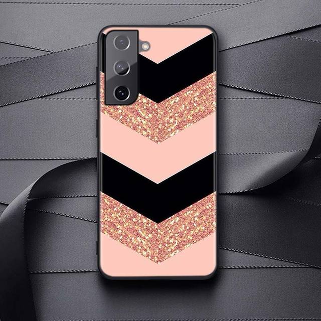 Love Rose Gold Style For Samsung Galaxy A52s 5g A50 A51 A52 A12 A72 A70 A71 A21s A32 4g A21s A20e A10e A41 Soft Tpu Phone Case
