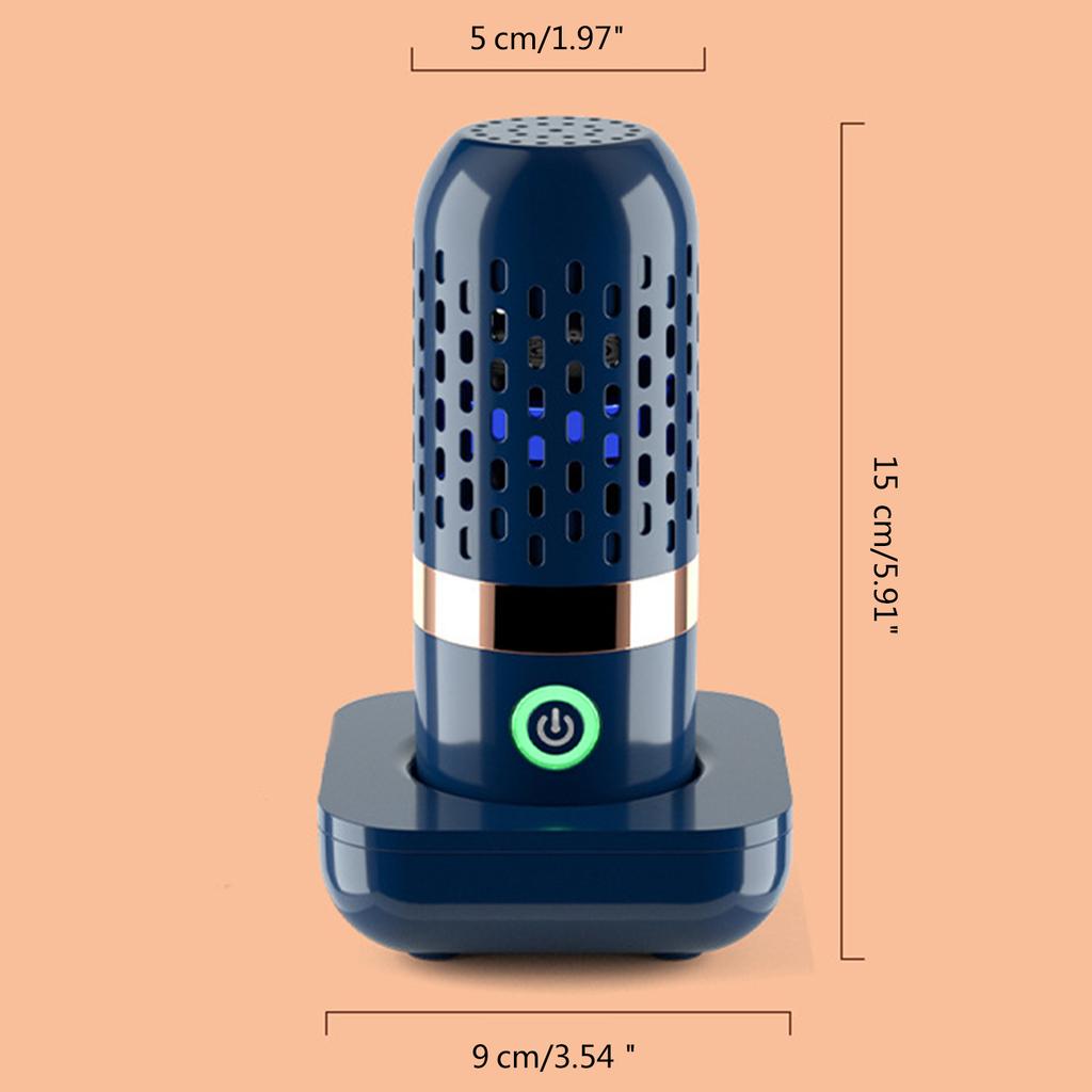 Cordless Working Vegetable Cleaning Machine Kitchen for Removing Pesticide Residues Portable Capsule Washing Machine